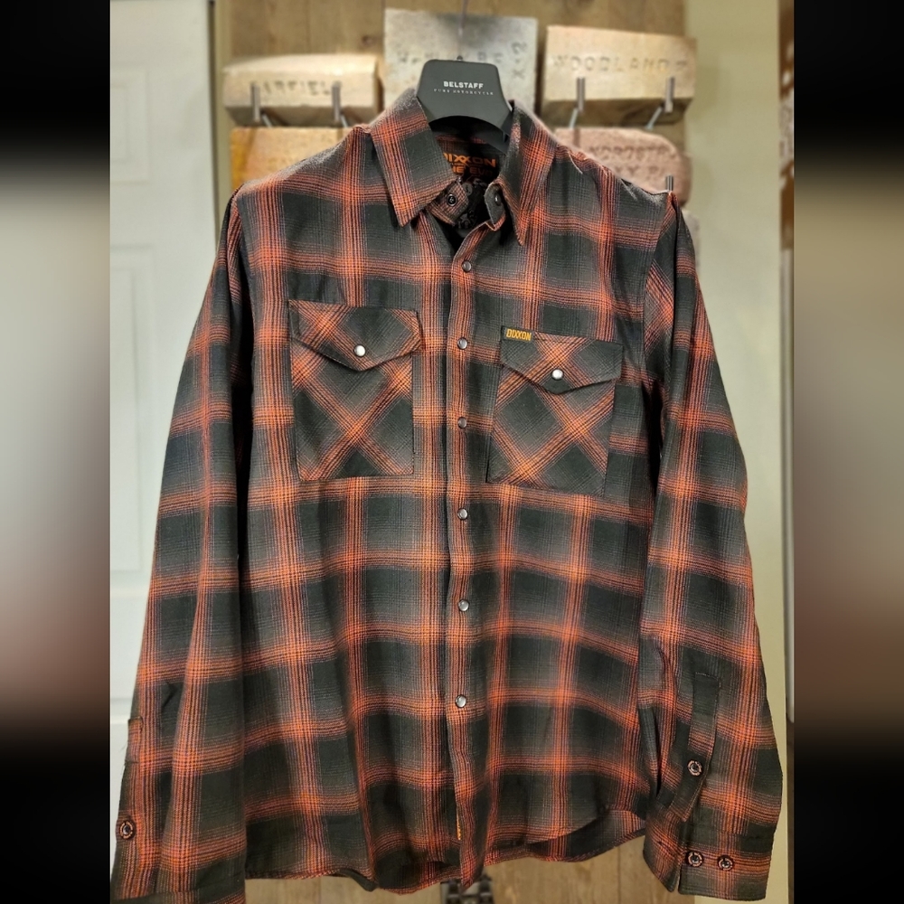 Dixxon Flannel The Evo I sz S I Orange and Black